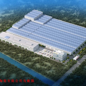 临沂萨米克新天地高科技陶瓷综合楼幕墙工程